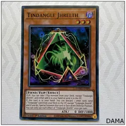Tindangle Jhrelth - DAMA-EN095 - Super Rare 1st Edition Yugioh - Image 1