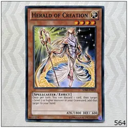 Herald of Creation - SDBE-EN015 - Common Unlimited Yugioh - Image 1