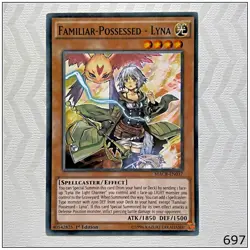 Familiar-Possessed - Lyna - MACR-EN037 - Common 1st Edition Yugioh - Image 1