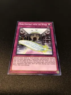 Dark Contract With The Witch DOCS-EN095 Yu-Gi-Oh! Card Light Play Unlimited - Image 1