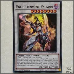 Enlightenment Paladin - PEVO-EN031 - Super Rare 1st Edition Yugioh - Image 1