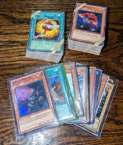 Lot of 210+ Konami Yu-Gi-Oh! TCG Cards Classic 1996 Rares Short Print Commons - Image 2