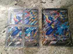 Pokemon TCG | Greninja V-Union Set Of 4 And Jumbo Card | Black Star Promo - Image 1
