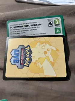 Mega Evolutions Pokemon Mega Evolution Digital Booster Pack Redeem Code Card X6 - Image 1