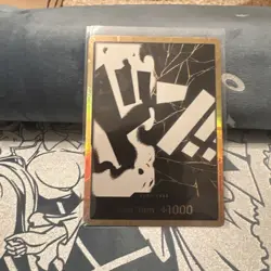 One Piece The Best English Marshall D Teach Gold Don Card - Image 1