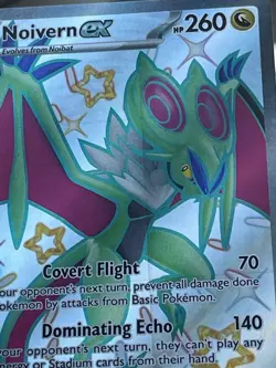 Noivern Ex Paldean Fates #220/091 Pokemon Card Ultra Rare Holo Full Art NM/M - Image 2