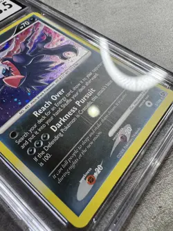 Pokemon Card Darkrai Holo Rare CGC 8.5 NM/Mint+, Majestic Dawn 3/100, 2008 (1) - Image 5