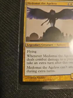 MTG Magic the Gathering Medomai the Ageless Theros LP Card 196/260 - Image 2