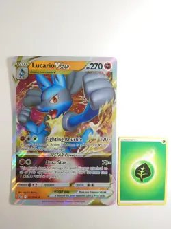 Lucario VSTAR SWSH214 Jumbo Card Holo (#2) - Image 1