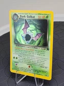 Dark Golbat Pokemon Card Team Rocket Set Set 7/82 Rare Holo Near Mint Condition - Image 3