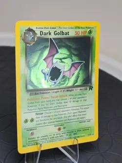 Dark Golbat Pokemon Card Team Rocket Set Set 7/82 Rare Holo Near Mint Condition - Image 5