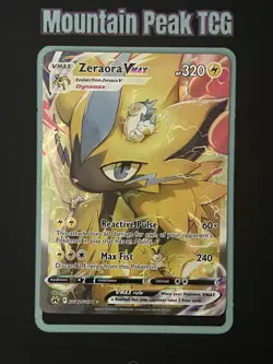 NM Zeraora VMAX GG42/GG70 Crown Zenith: Galarian Gallery - PokÃ©mon Card - Image 1