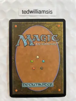 MtG Wilt-Leaf Liege Shadowmoor Altered Art Painted Extended & Borderless LP Back - Image 4