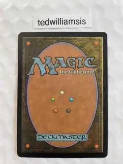 MtG Curse of Chains Shadowmoor Signed Autographed Drew Tucker - Image 2