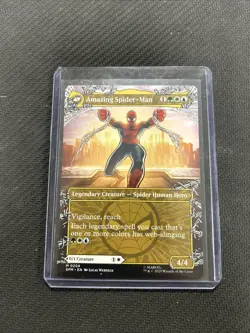 Peter Parker (0208) (Borderless) - 208 - NM - Marvel's Spider-Man - MTG - Image 2
