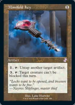 MTG English Manifold Key NM Foil Time Spiral Remastered - Image 1