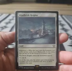 MTG - Windbrisk Heights - Tales of Middle-earth Commander (0345) Regular Rare NM - Image 4