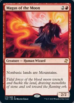 MTG English Magus of the Moon NM Normal Time Spiral Remastered - Image 1
