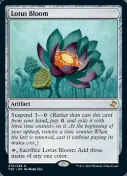 MTG English Lotus Bloom NM Normal Time Spiral Remastered - Image 1