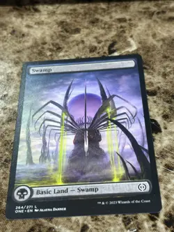 SWAMP Magic MTG Phyrexia: All Will Be One Full Art - Image 1