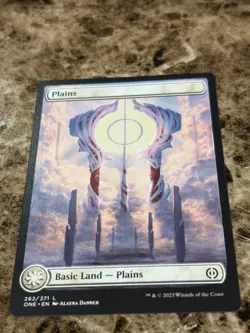 PLAINS Magic MTG Phyrexia: All Will Be One Full Art - Image 1