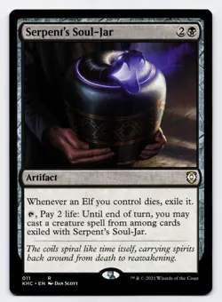 Serpent's Soul-Jar [011] KHC Rare Non-Foil [MTG Card English] - Image 1