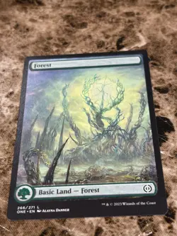 FOREST Magic MTG Phyrexia: All Will Be One Full Art - Image 1