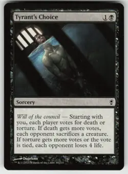 MTG Tyrant's Choice C Conspiracy 30 LP - Image 1