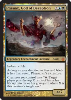 MTG English Phenax, God of Deception NM Normal Born of the Gods - Image 1