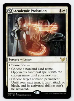 Academic Probation [007/275] STX Rare Non-Foil [MTG Card English] - Image 1
