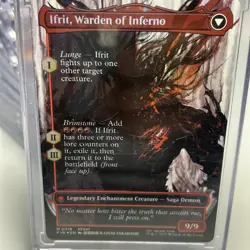 Clive Ifrit's Dominant Borderless Foil NEVER PLAYED MINT MTG Final Fantasy - Image 2