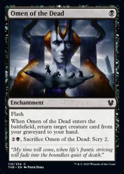 Omen of the Dead - Near Mint MTG Theros Beyond Death - Image 1