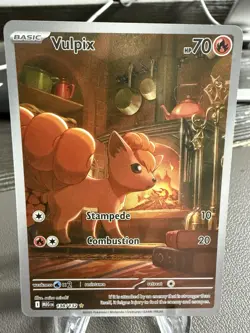 Pokemon Mega Evolution Vulpix IR 138/132 Pack Fresh MINT - Image 1