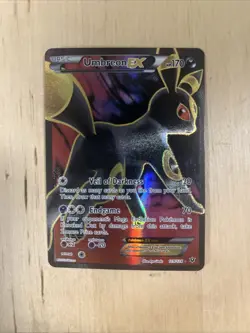 Pokemon TCG XY - Fates Collide #119/124 Umbreon EX (Full Art) - Image 1