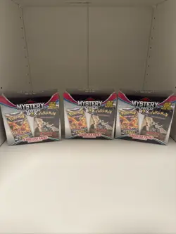 TCG Pokemon Mystery Power Boxes Including 5 Random Booster Packs In Each Box 3X - Image 1