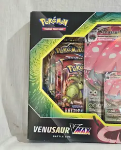 *NEW/SEALED* Pokemon TCG Venusaur VMAX Battle Box - Image 4