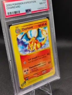 2002 Pokemon Expedition #39 Charizard PSA 8 - Image 4
