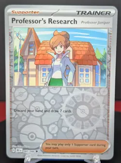 Pokemon Professor's Research Professor Juniper 085/086 Reverse Holo Black Bolt - Image 1