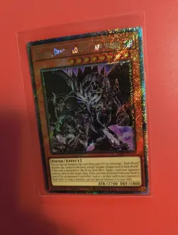 Yugioh! 1x Grapha, Dragon Lord of Dark World RA04-EN159 Platinum Secret Rare NM - Image 2