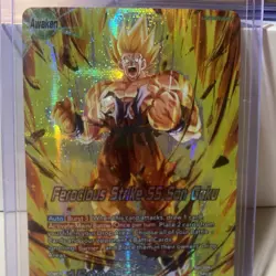 Dragon Ball Super Card Game Ferocious Strike Ss Son Goku Bt10 060 Uc - Image 1