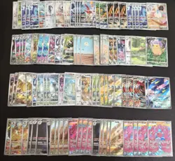 100 Lot AR Pokemon Chinese Card Art Rare latias Pikachu minior yveltal A20 -SQ - Image 1