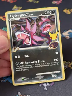 Pokemon Cards Hydreigon C SWSH138 Holo Promo Celebrations Tin Collection - (NM) - Image 2