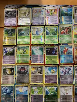Vintage Pokemon Card Lot Reverse Holo Fire Ninetales Shiny Drifloon 100 Cards - Image 5