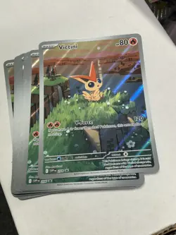 Lot of (11) Victini SVP208 Jumbo Pokemon card Black Star Promo Pokemon - Image 1