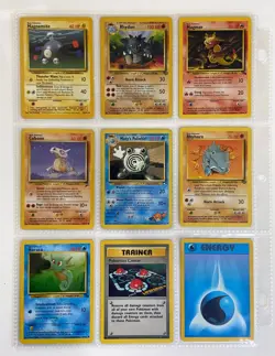 Pokemon Card Binder Collection - Vintage Card Lot | 1999-2000 WOTC Rare/Uncommon - Image 1