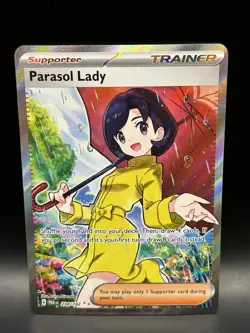 Parasol Lady 238/182 - Pokemon Paradox Rift Card - NM - Image 1