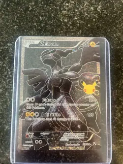 Pokemon TCG Zekrom Celebrations Classic Collection Holo Ultra Rare Card 114/114 - Image 1