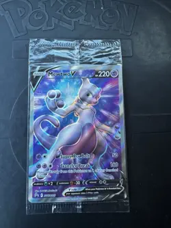 Mewtwo V SWSH229 SWSH: Sword & Shield Promo Card New Sealed - Image 1