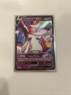 Dark Sylveon V SWSH134 SWSH: Sword & Shield Promo Cards Holo PERFECT CONDITION - Image 1