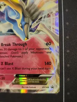 Pokemon Card Xerneas EX XY149 Black Star Promo Half Art Ultra - Image 4